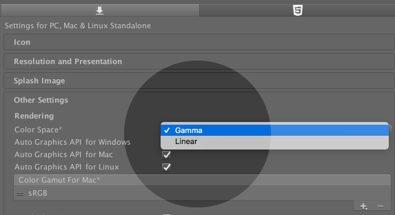 troubleshooting-luna-ui-luna-expert-linear-color-space-player-settings